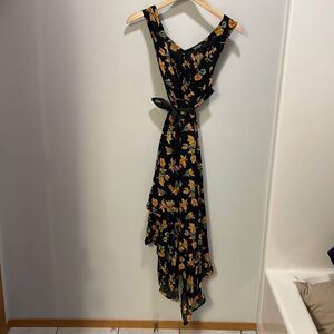 TOPSHOP woman’s flower long flowing  jacket that could be a dress